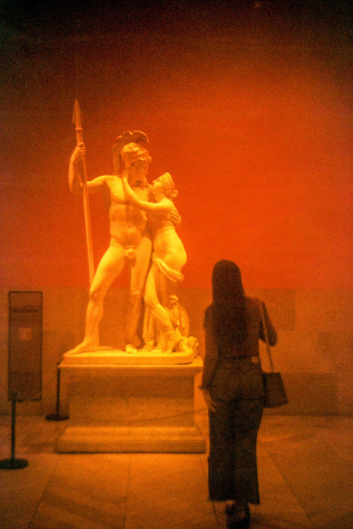 Estatua Clásica en Museo — Madrid, España