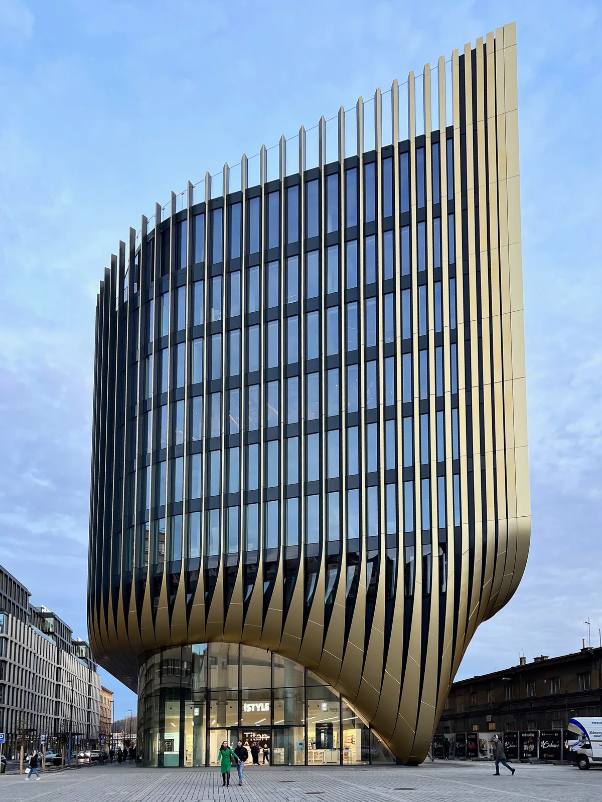 Edificio Masaryčka de Zaha Hadid — Praga, República Checa