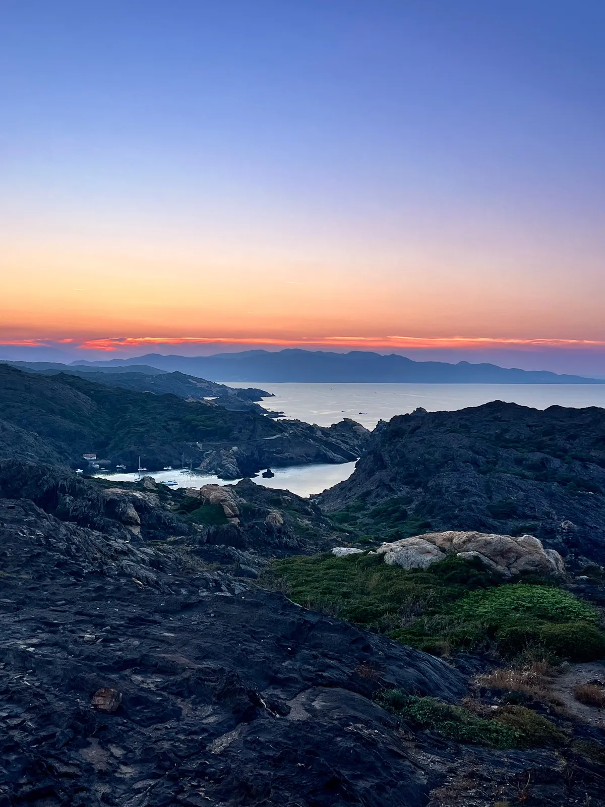 Atardecer en Cap de Creus — Cadaqués, España