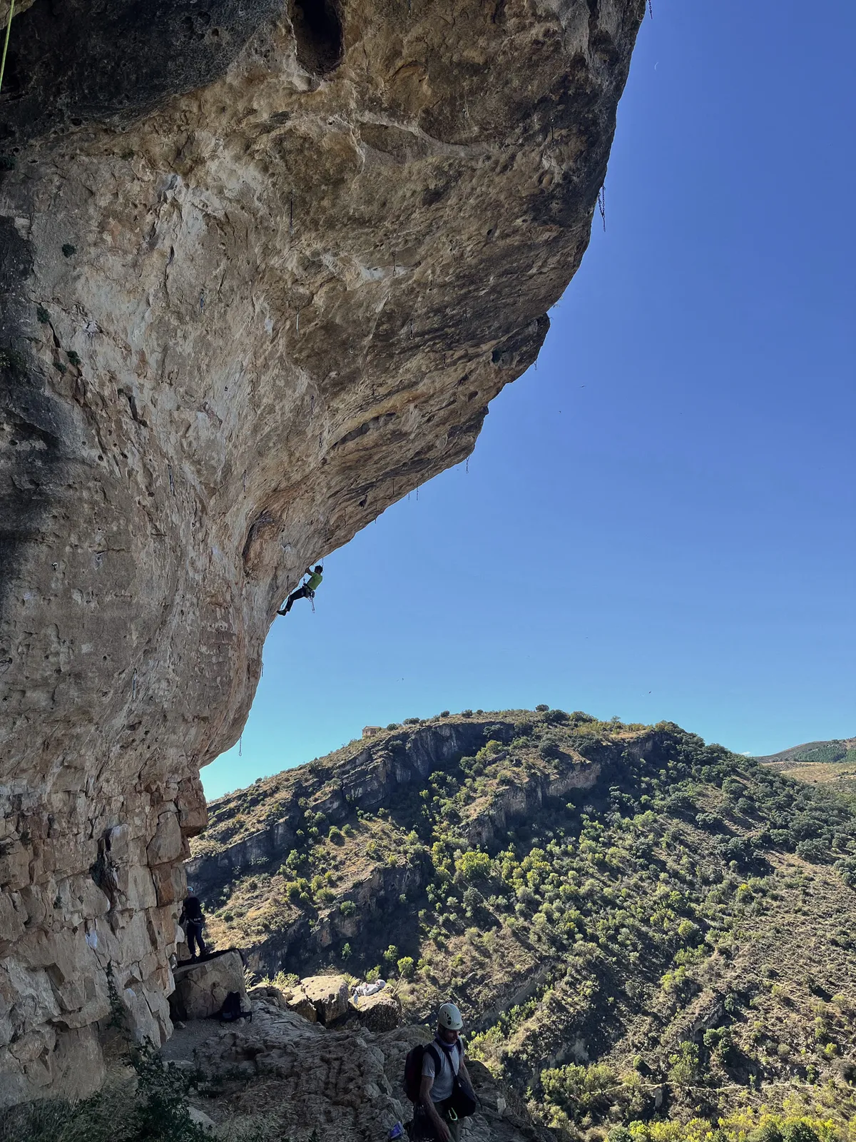 Escalada Deportiva en Patones de Arriba — Madrid, España