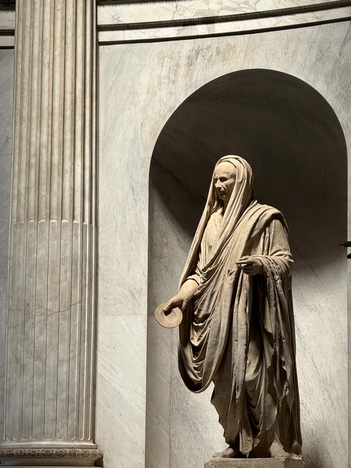 Estatua Romana de Augusto Pontifex Maximus — Ciudad del Vaticano, Ciudad del Vaticano