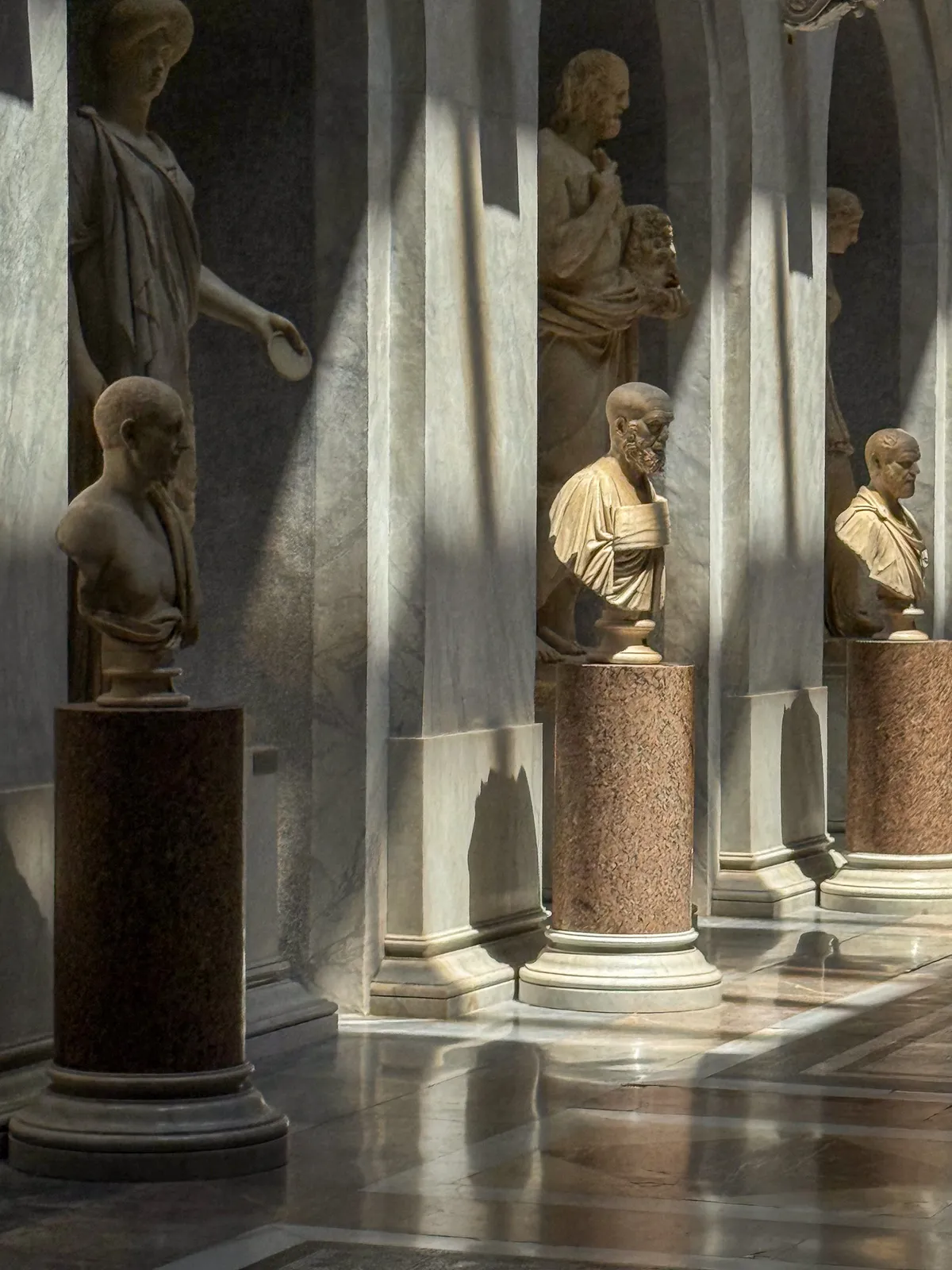 Galería de Bustos Clásicos en los Museos Vaticanos — Ciudad del Vaticano, Ciudad del Vaticano