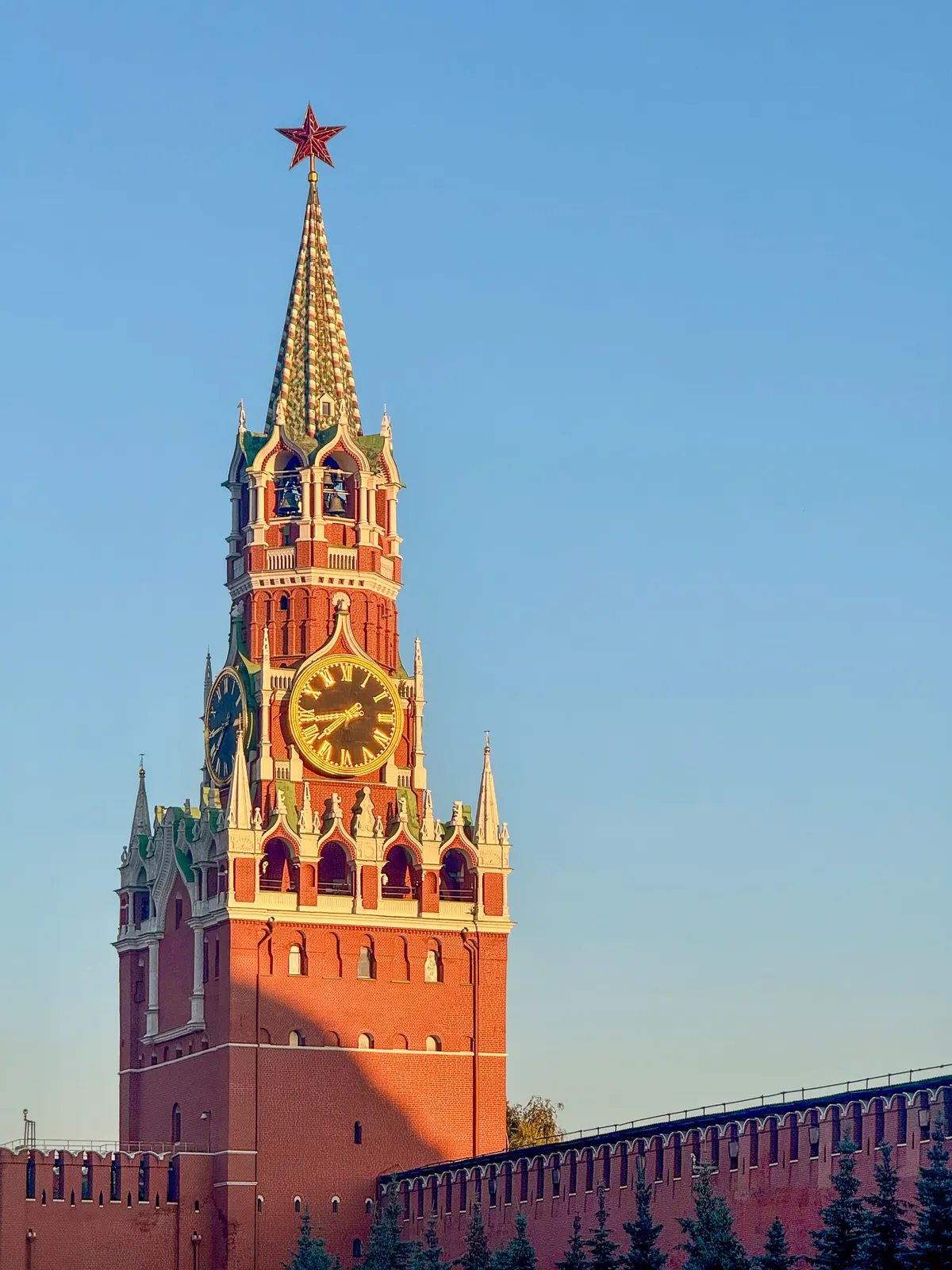 Torre Spasskaya del Kremlin — Moscú, Rusia