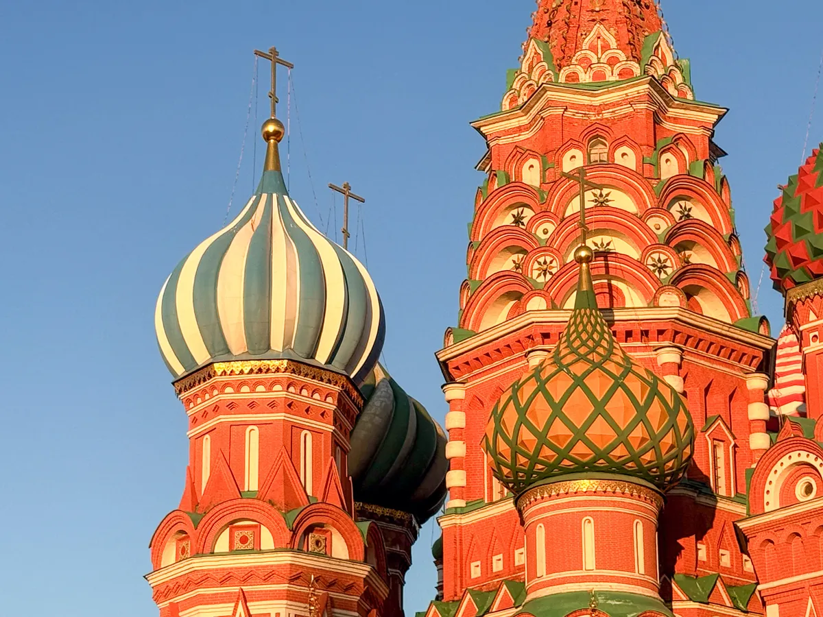 Cúpulas de la Catedral de San Basilio — Moscú, Rusia