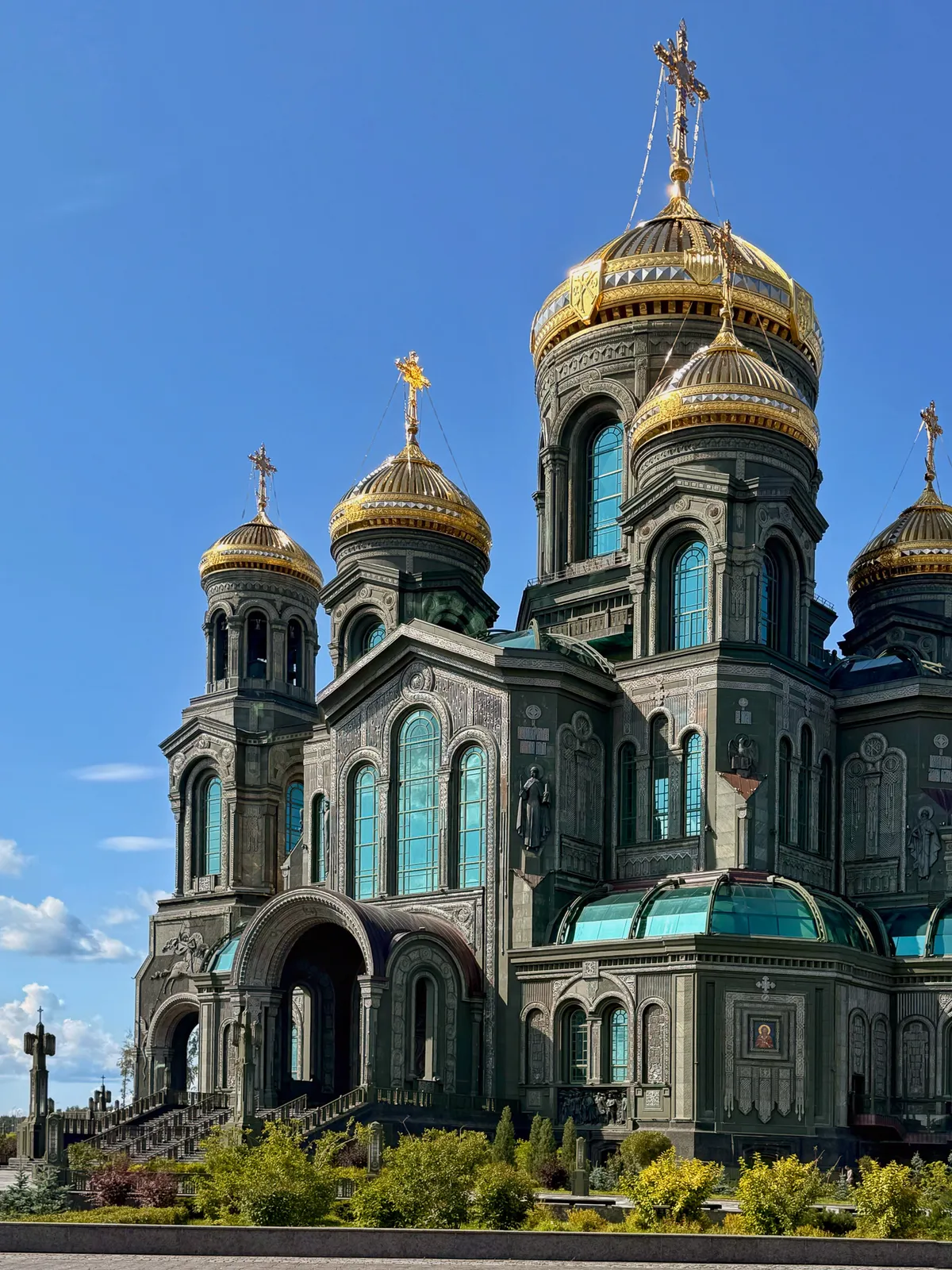 Exterior de la Catedral Principal de las Fuerzas Armadas — Kubinka, Rusia