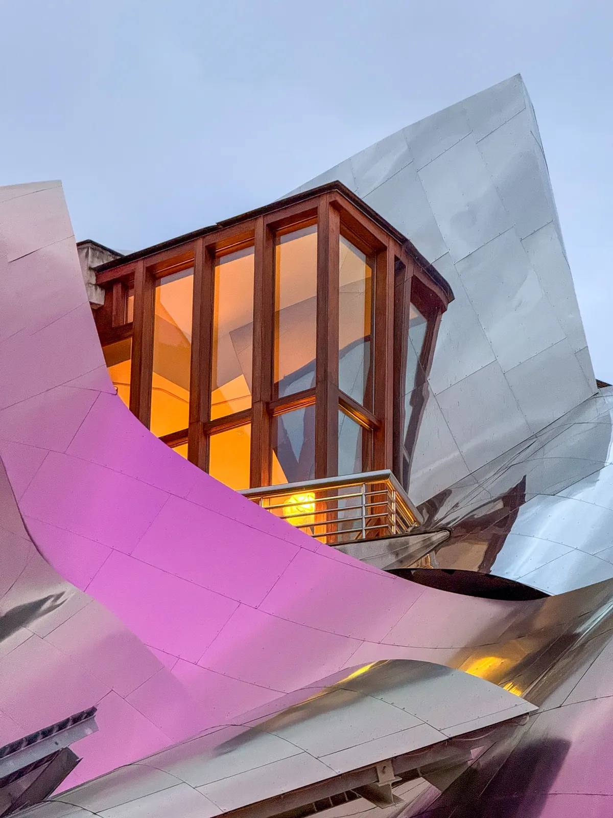 Detalle del Hotel Marqués de Riscal — Elciego, España